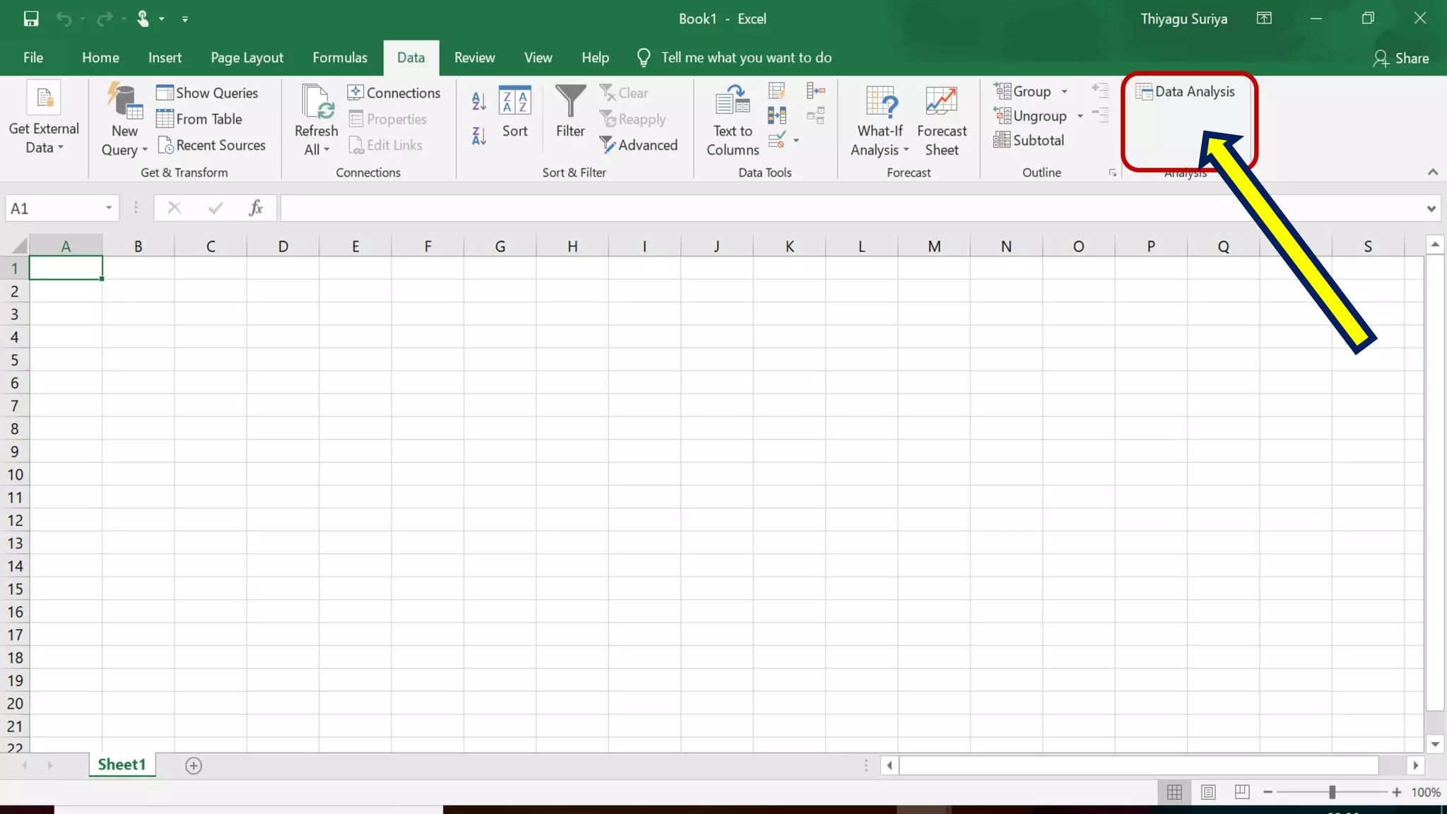 Install Addin Excel - Data Analysis Tool Pak - Thiyagu | PDF
