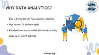 Data Analyst Certificate Programs for Beginners | IABAC | PDF