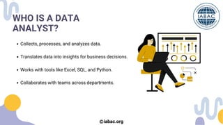 Data Analyst Certificate Programs for Beginners | IABAC | PDF