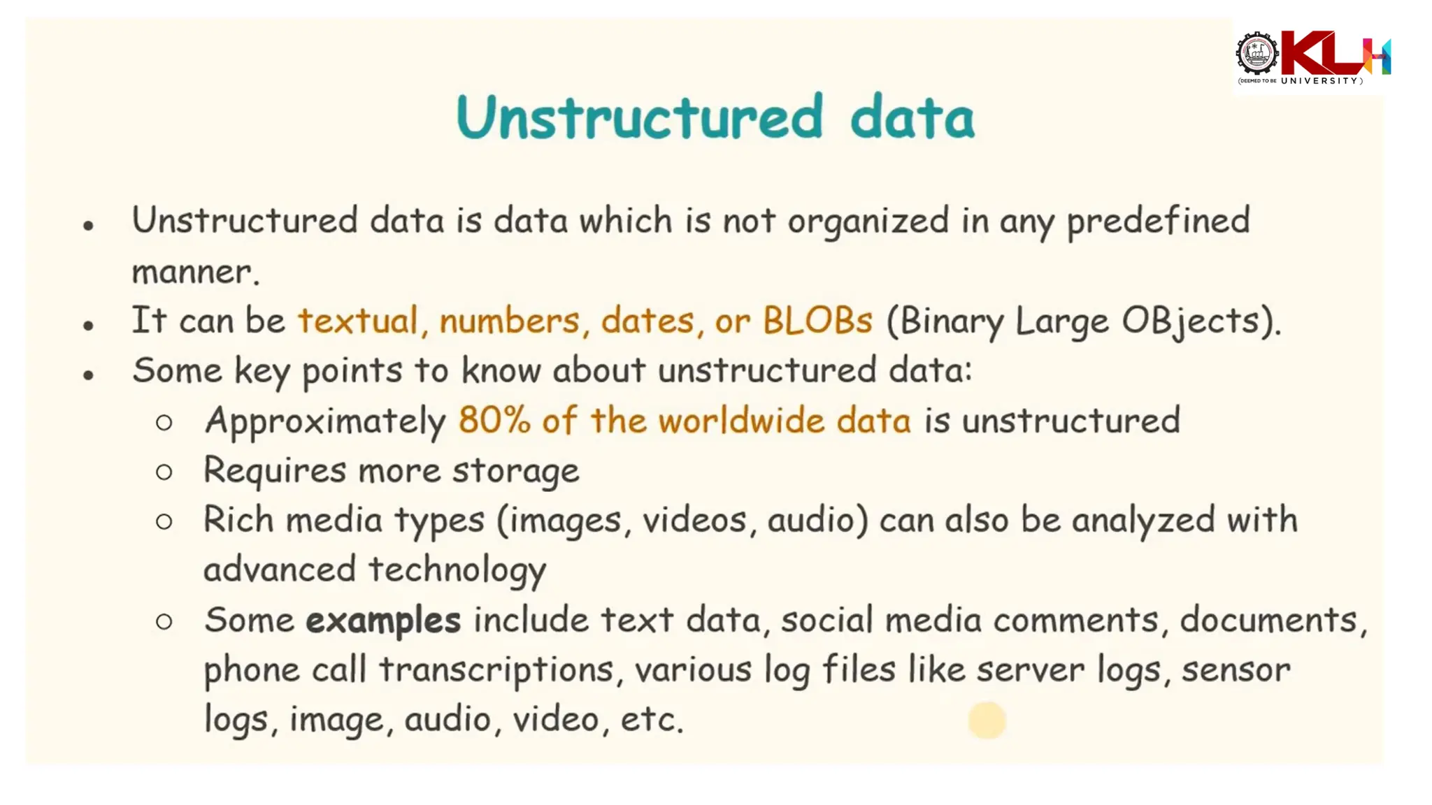 Data_analyst_types of data, Structured, Unstructured and Semi ...