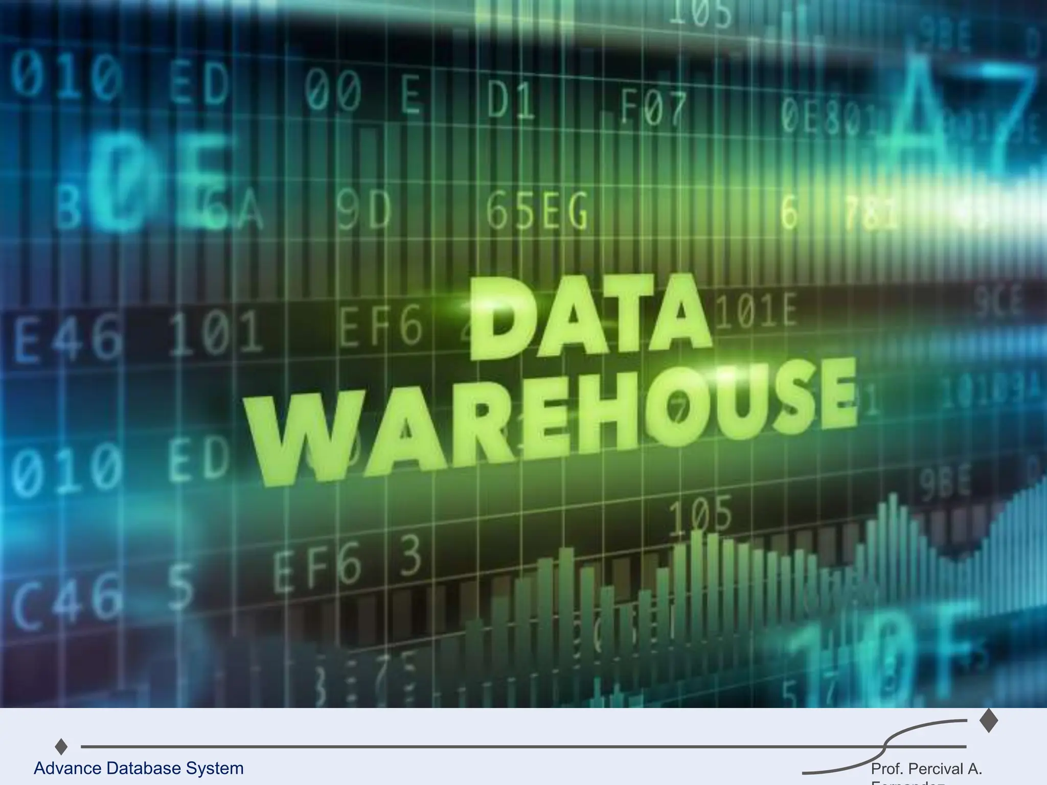 Prof. Percival A.
Advance Database System
 