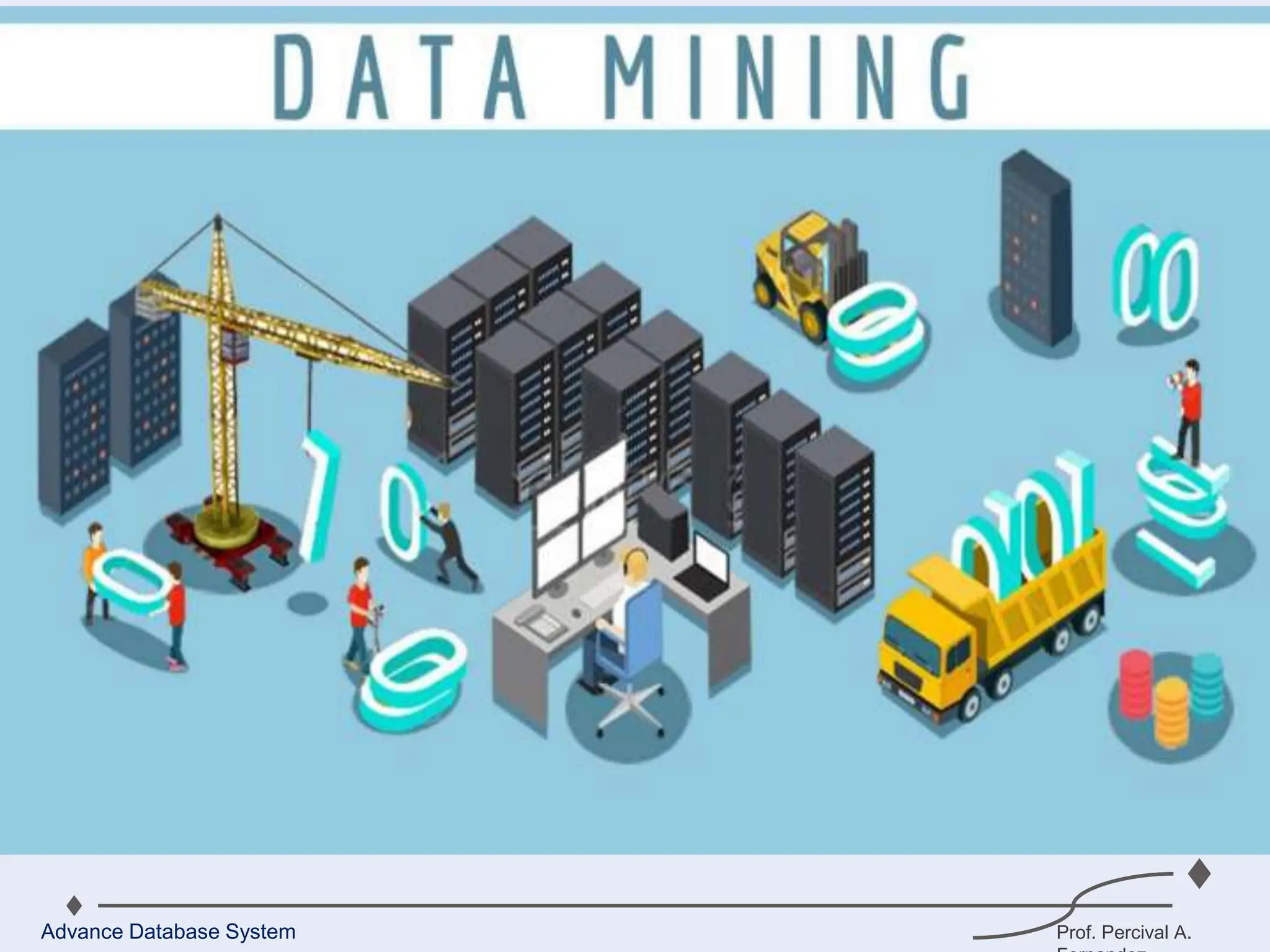 Prof. Percival A.
Data Analytics
Advance Database System
 