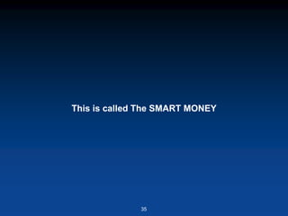 This is called The SMART MONEY
35
 