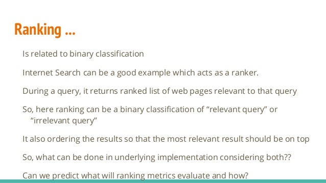 supervised metrics analysis
