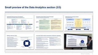 Small preview of the Data Analytics section (3/3)
Domont Consulting 15
 