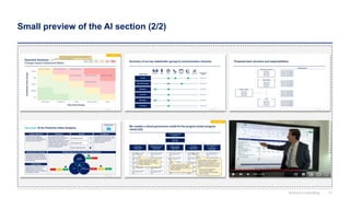 Small preview of the AI section (2/2)
Domont Consulting 17
 