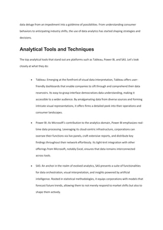 Data Analytics And Business Decision Pdf Data Analytics And Business Decision Pdf