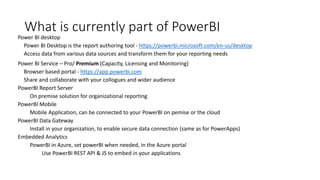 Data analytics and powerbi intro | PPTX