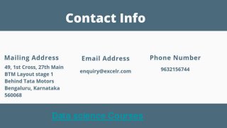 Data science Courses
 