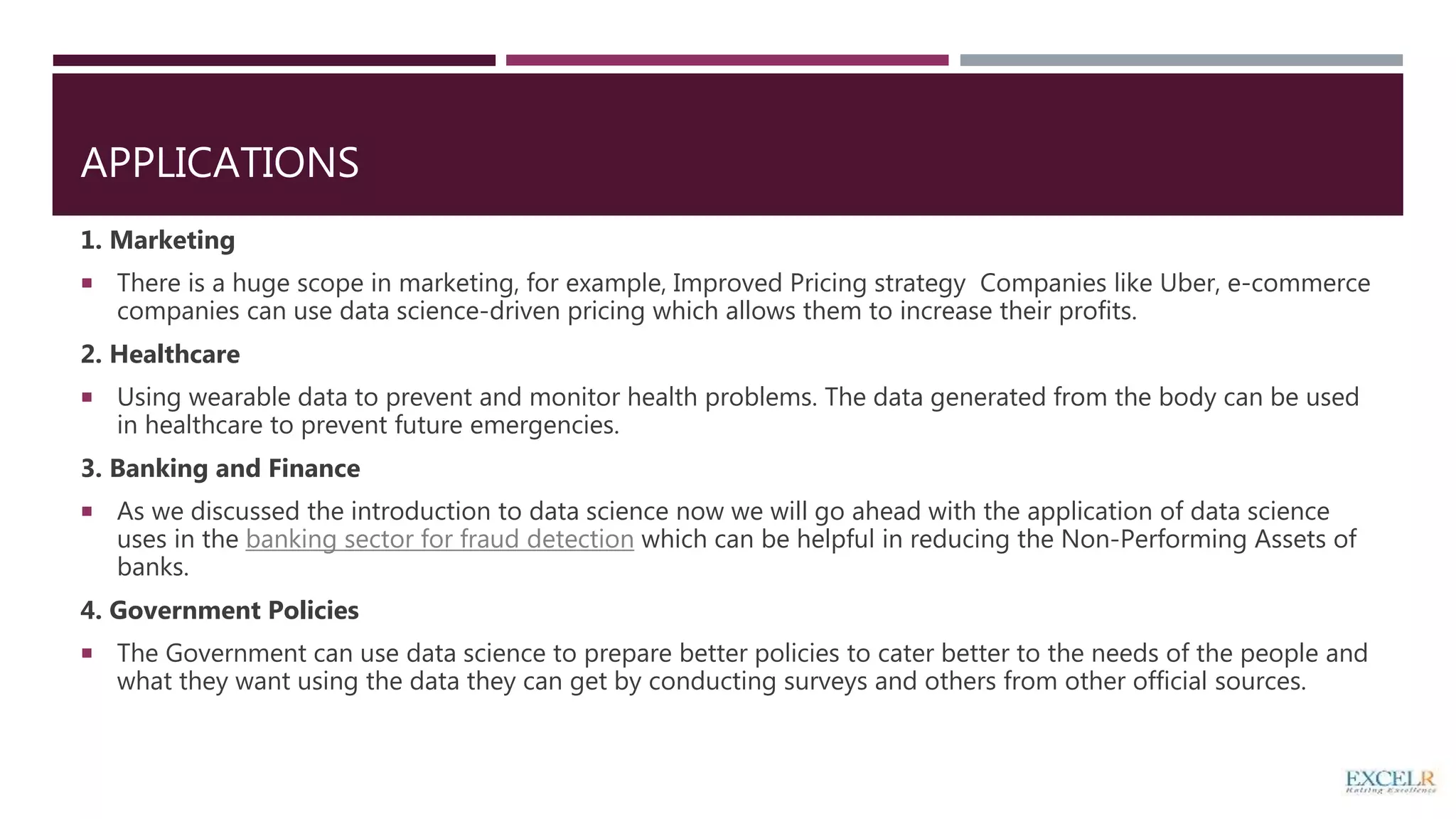 Data analytics courses | PPT