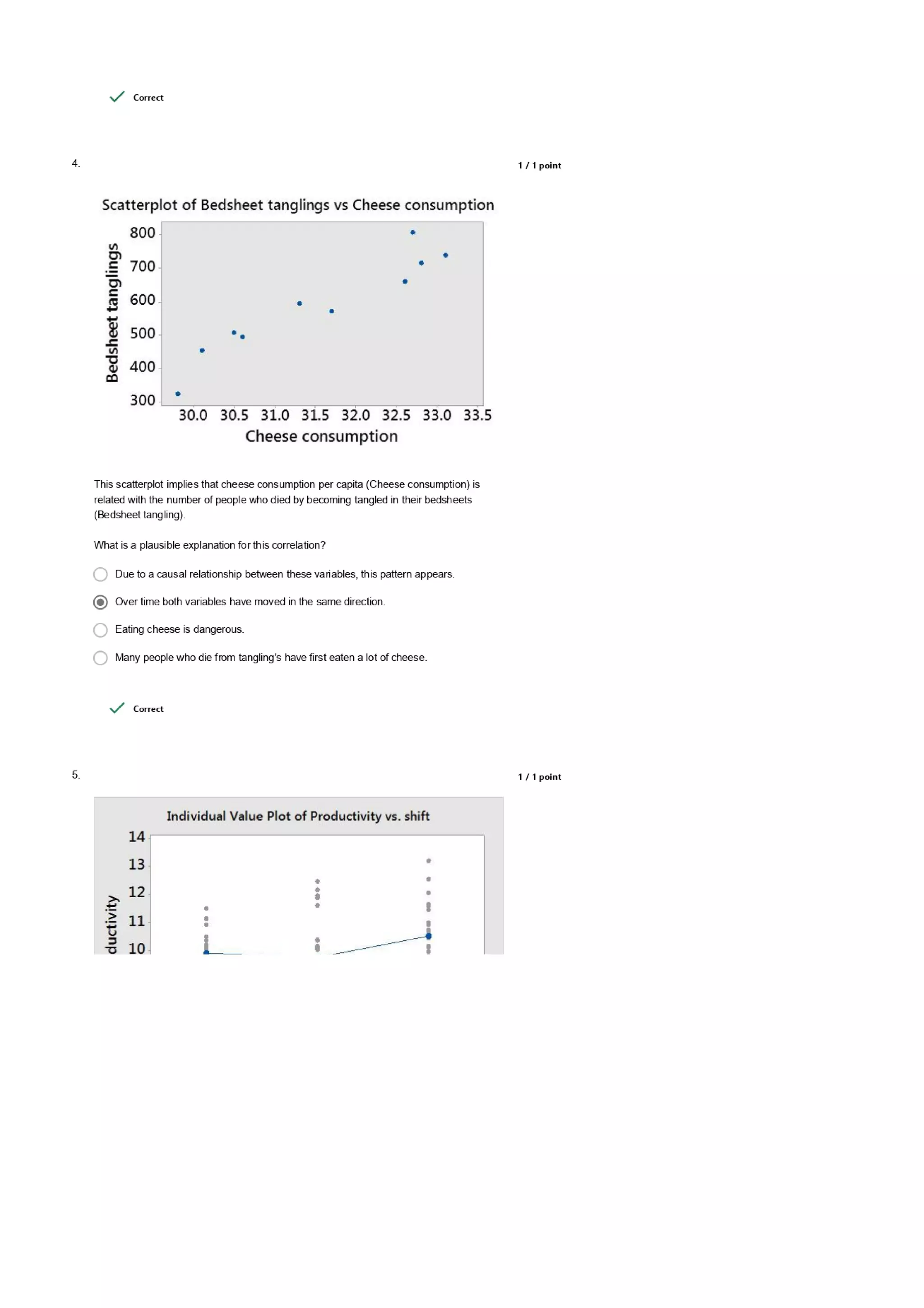 Data Analytics for Lean Six Sigma Questions and Answers