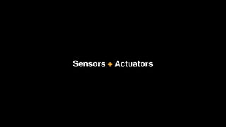 Sensors + Actuators
 