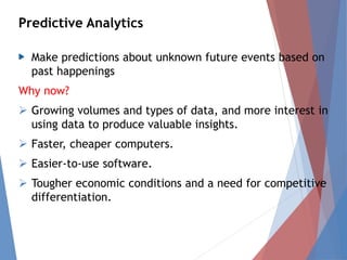 Data analytics and visualization | PPTX