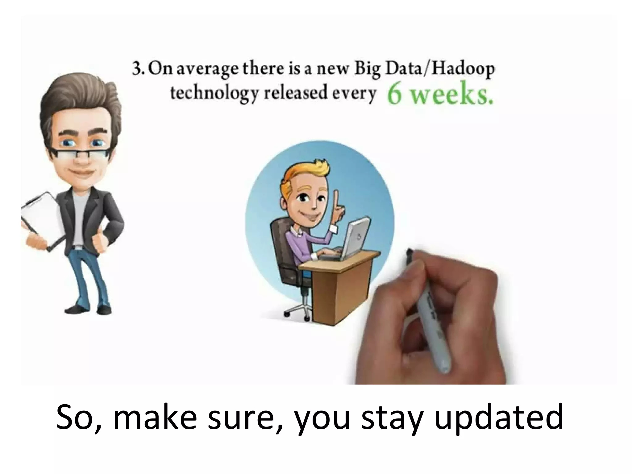 So, make sure, you stay updated
 