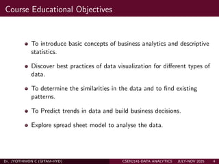 Data Analytics Descriptive, Predictive, Prescriptive Part A | PDF