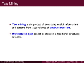 Data Analytics Descriptive, Predictive, Prescriptive Part B | PDF