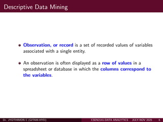 Data Analytics Descriptive, Predictive, Prescriptive Part B | PDF