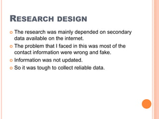 Data analytics web platform project | PPTX