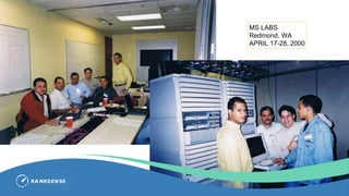 MS LABS
Redmond, WA
APRIL 17-28, 2000
 