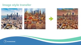 Image style transfer
 