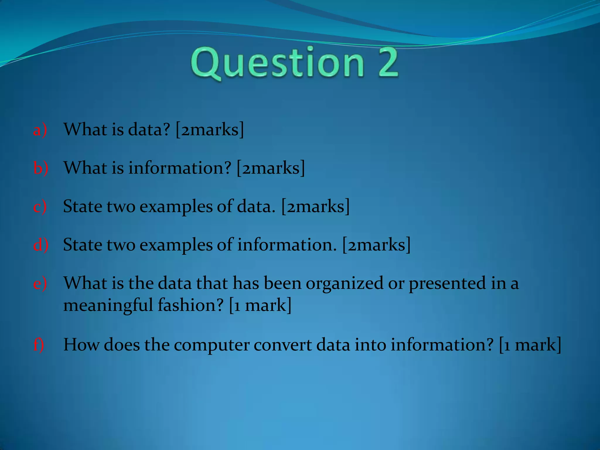 Data and information | PPT