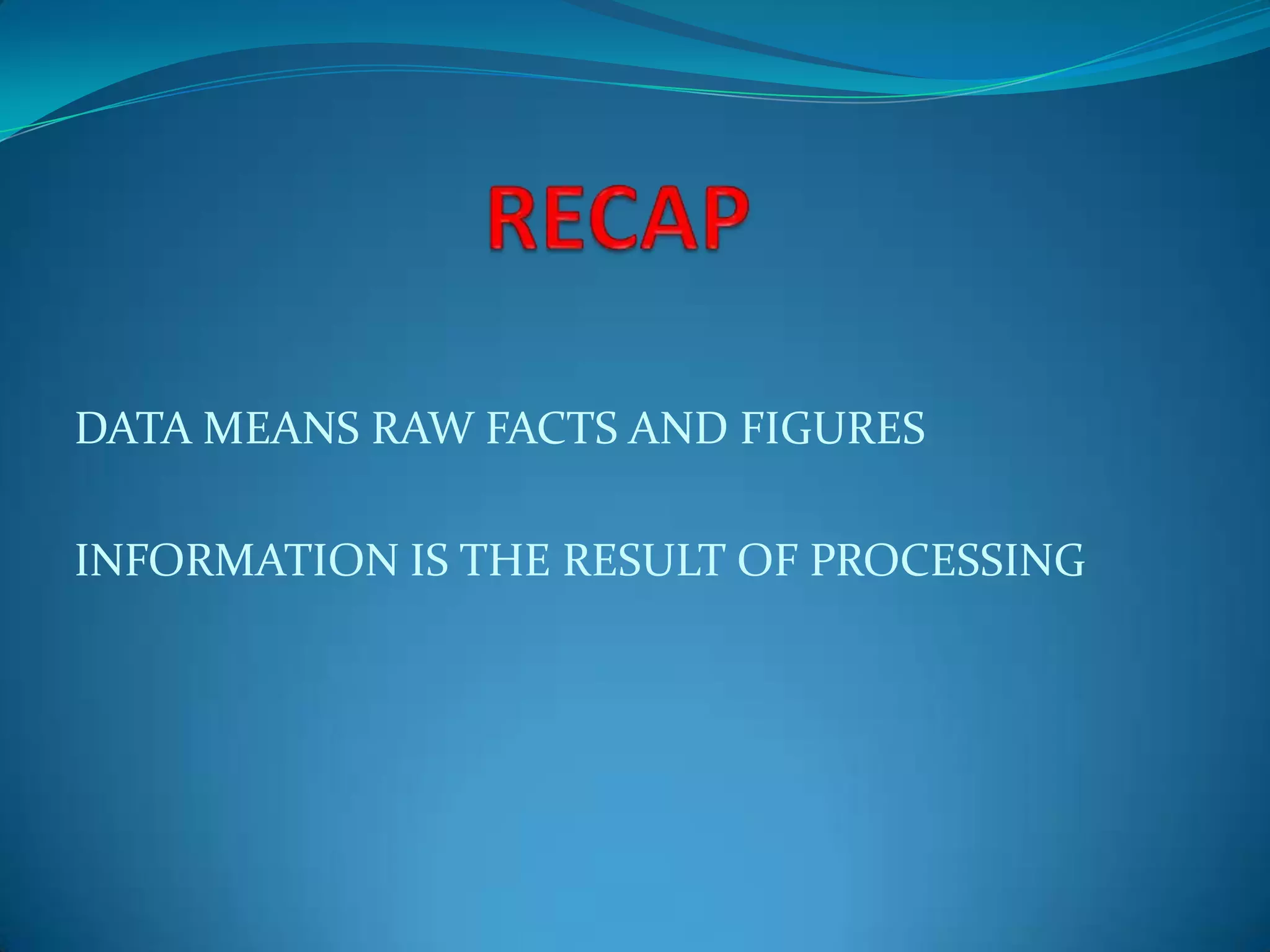 Data and information | PPT