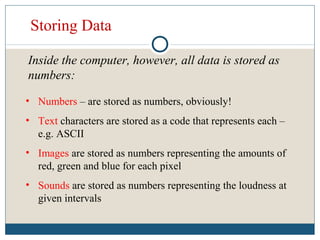 Data and information in digital organisation | PPT