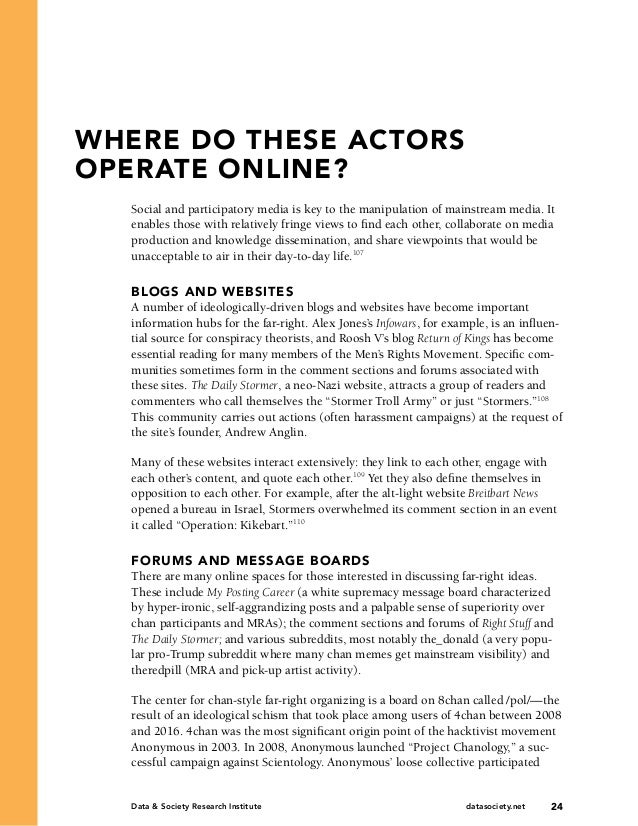 Research papers media manipulation