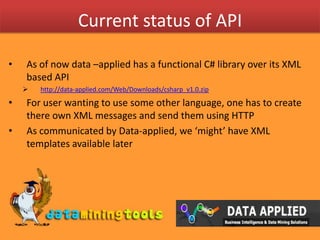 Visit us at www.dataminingtools.net