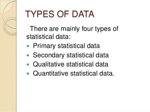 Data array and frequency distribution