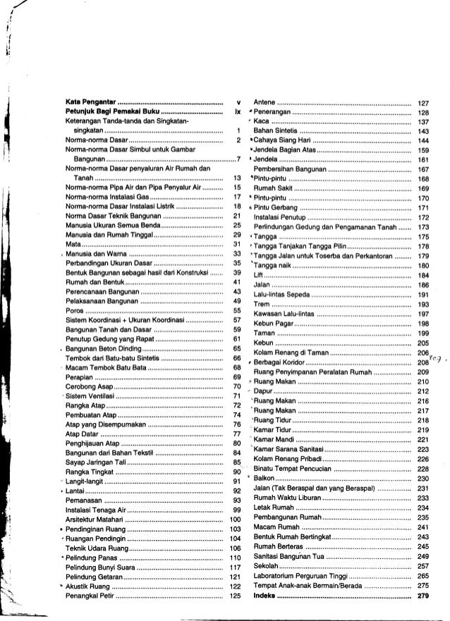Data arsitek jilid 1