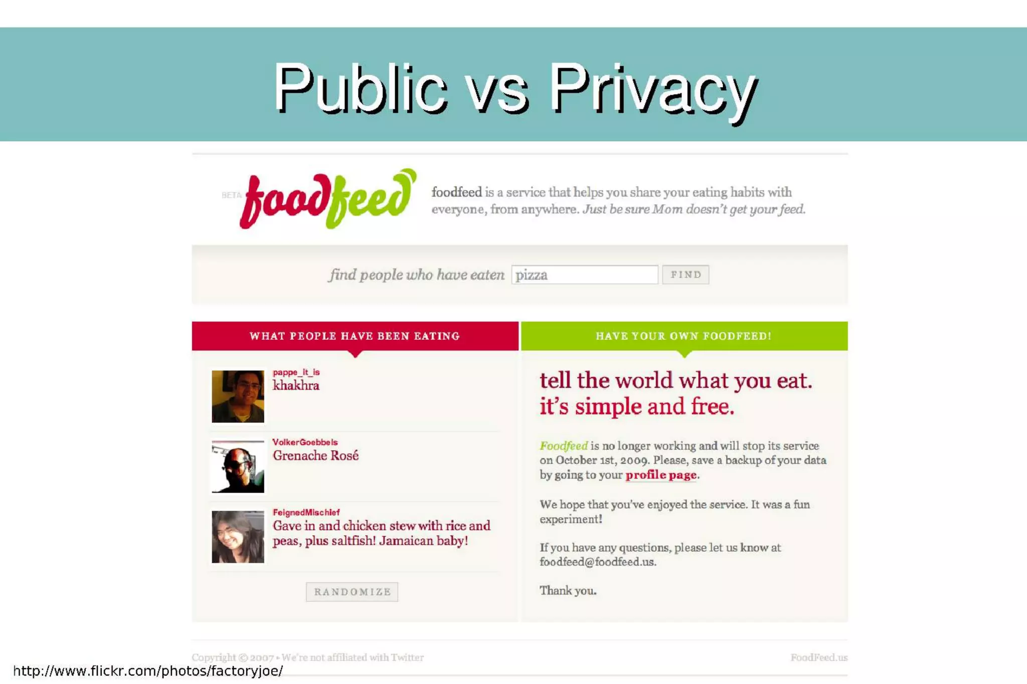 The era of personal data openness