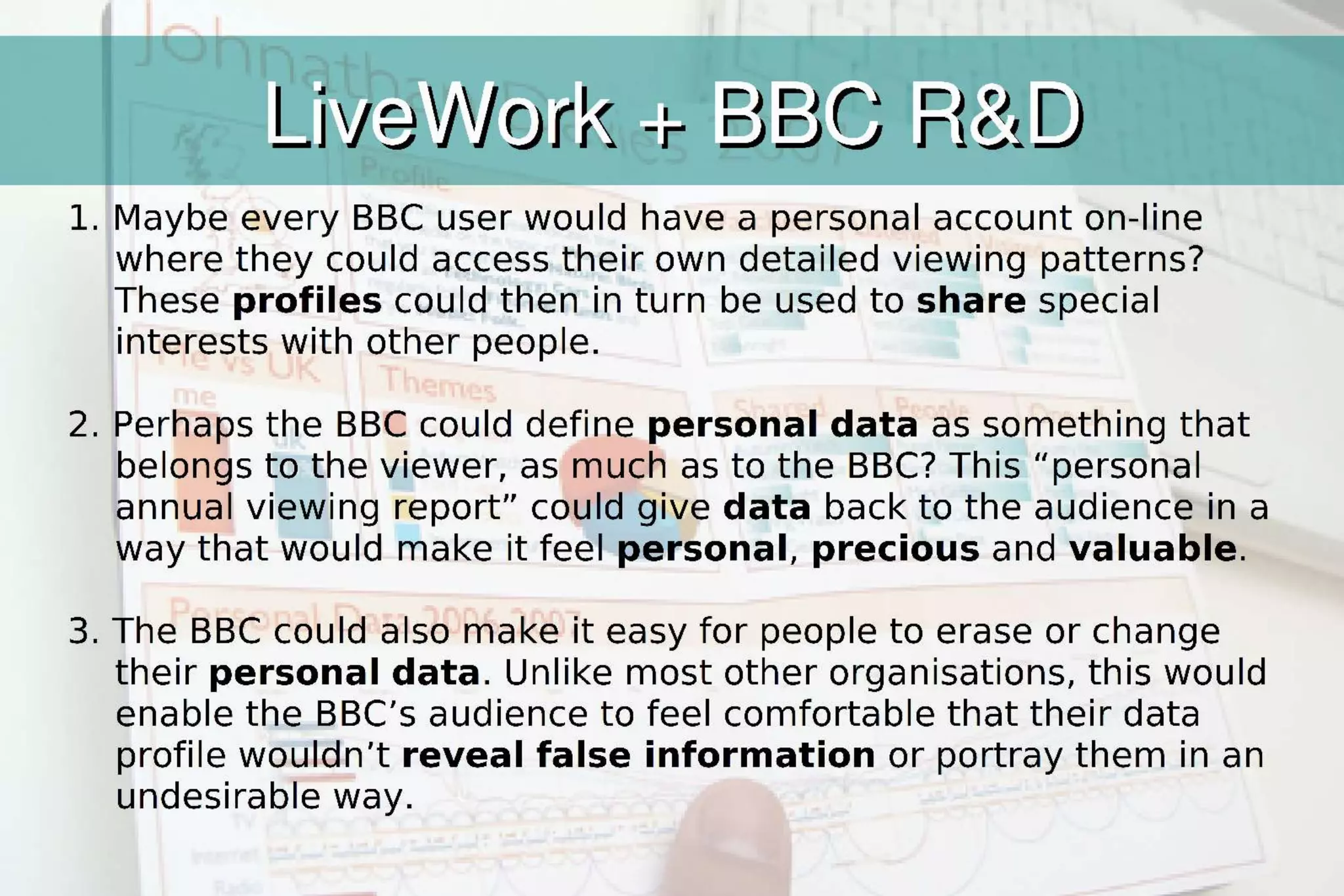 The era of personal data openness