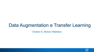 Data Augmentation e Transfer Learning
Cristian E. Muñoz Villalobos
 