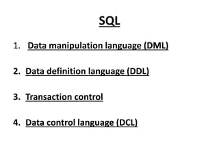Data base | PPT