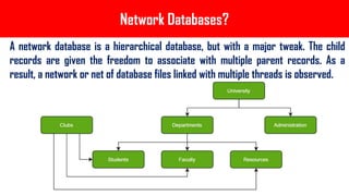 detailed career paths and introductory deck database | PPTX