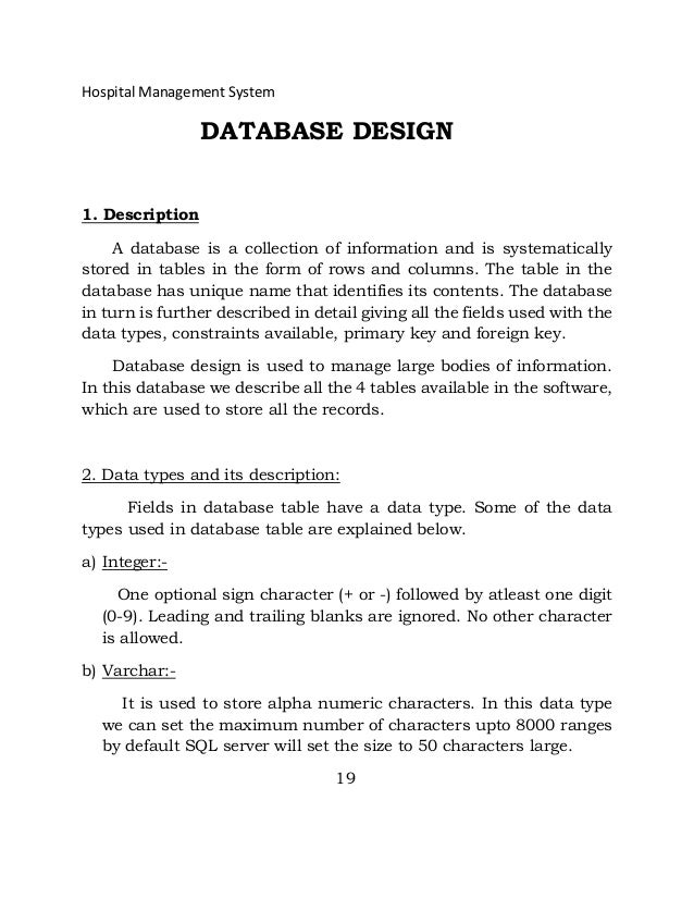 Trading system database design