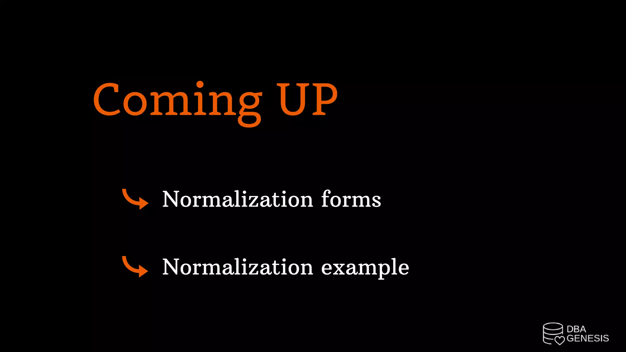 Database Normalization | PPT