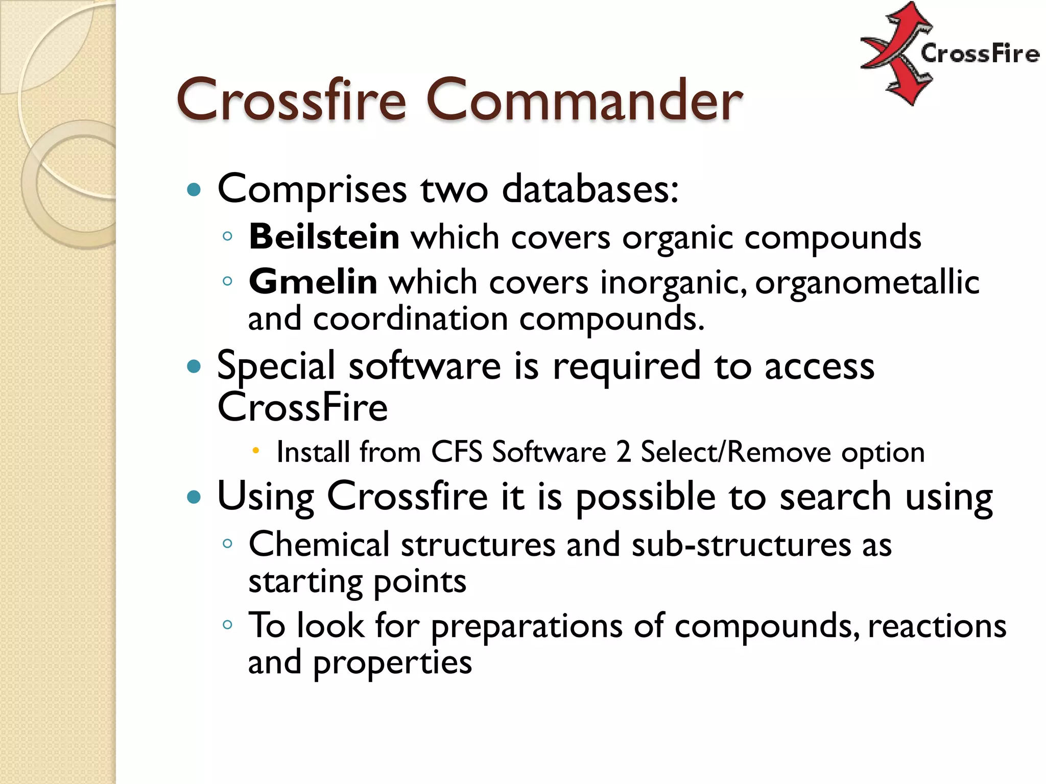 Information Resoruces For Chemists Nov08