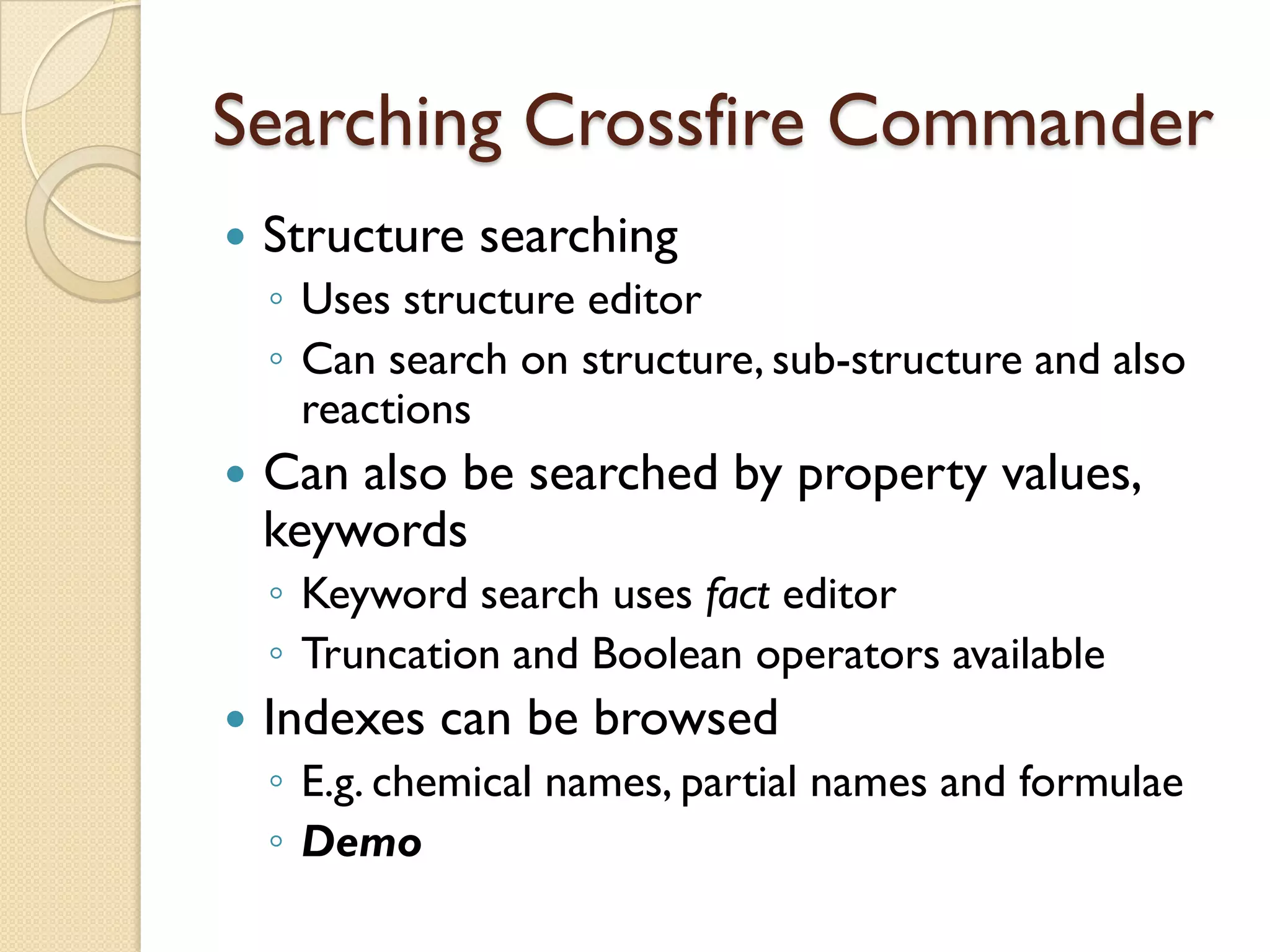 Information Resoruces For Chemists Nov08