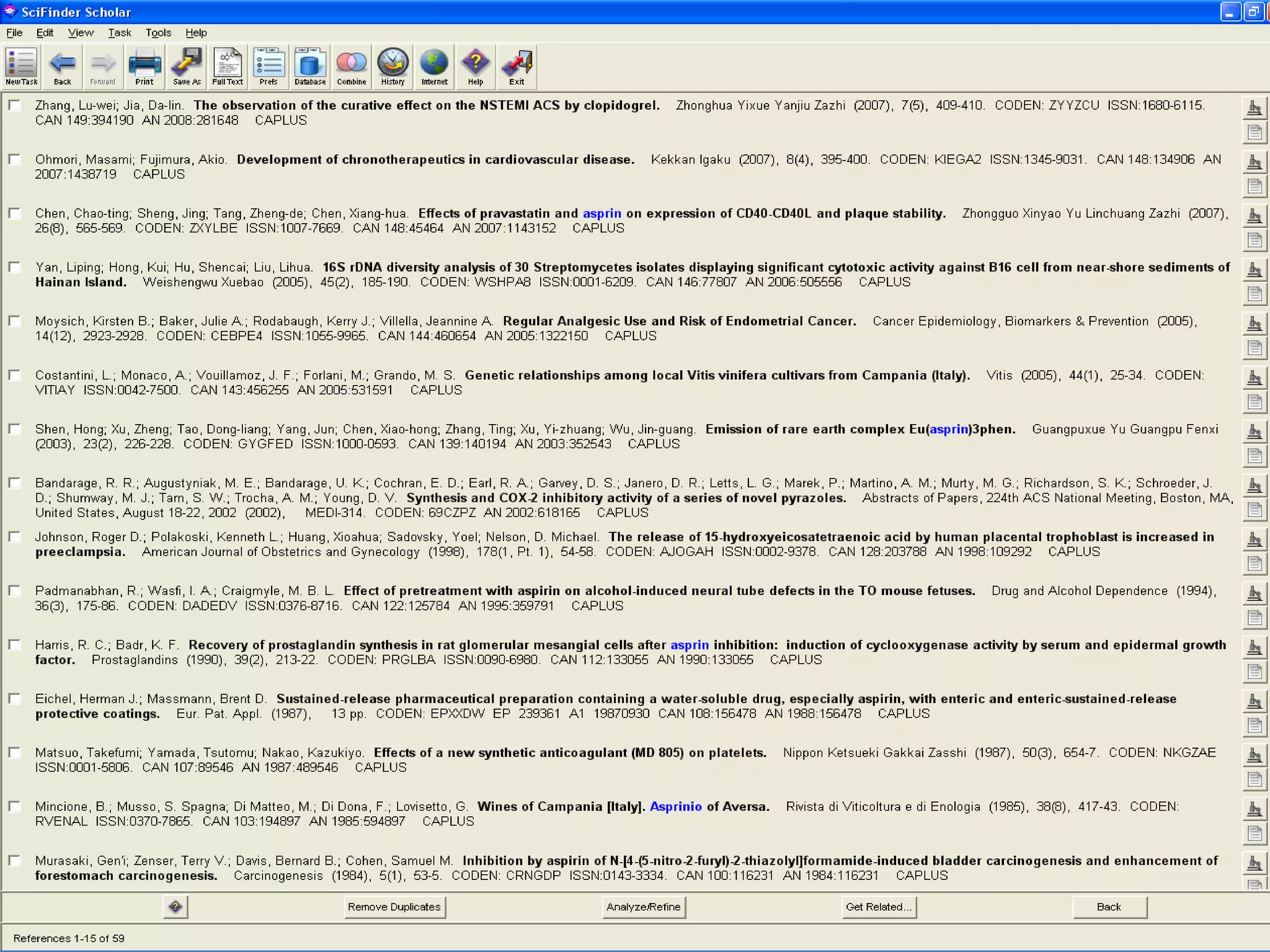 Information Resoruces For Chemists Nov08