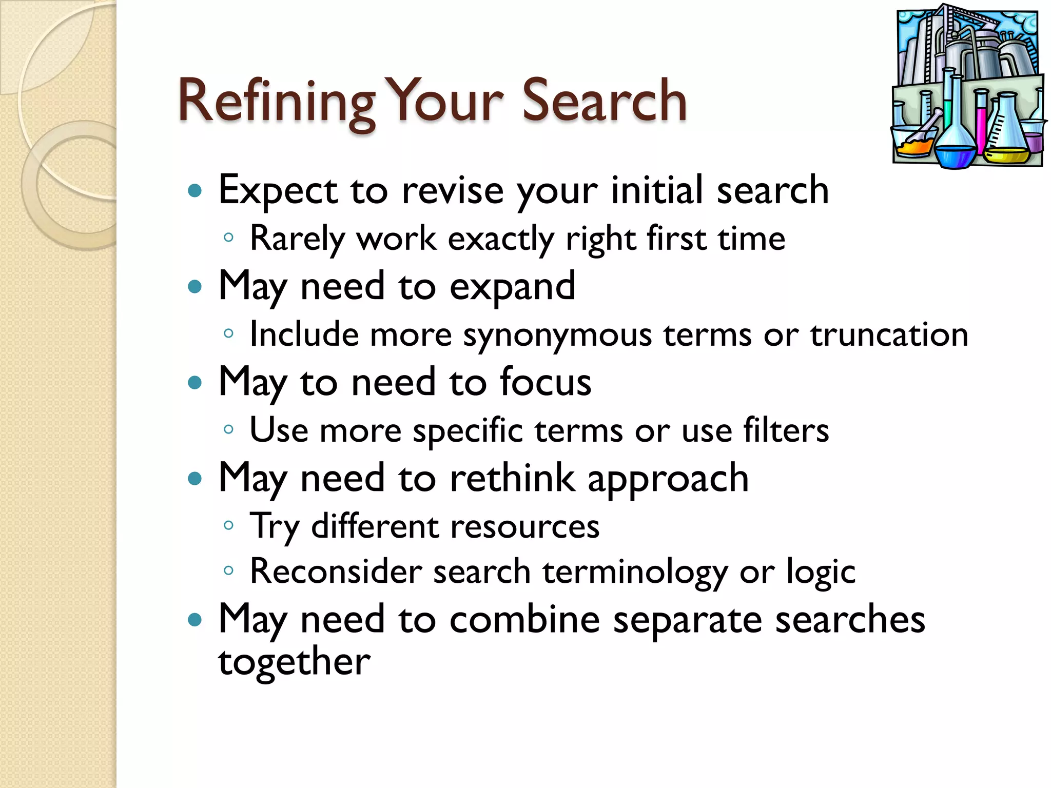 Information Resoruces For Chemists Nov08