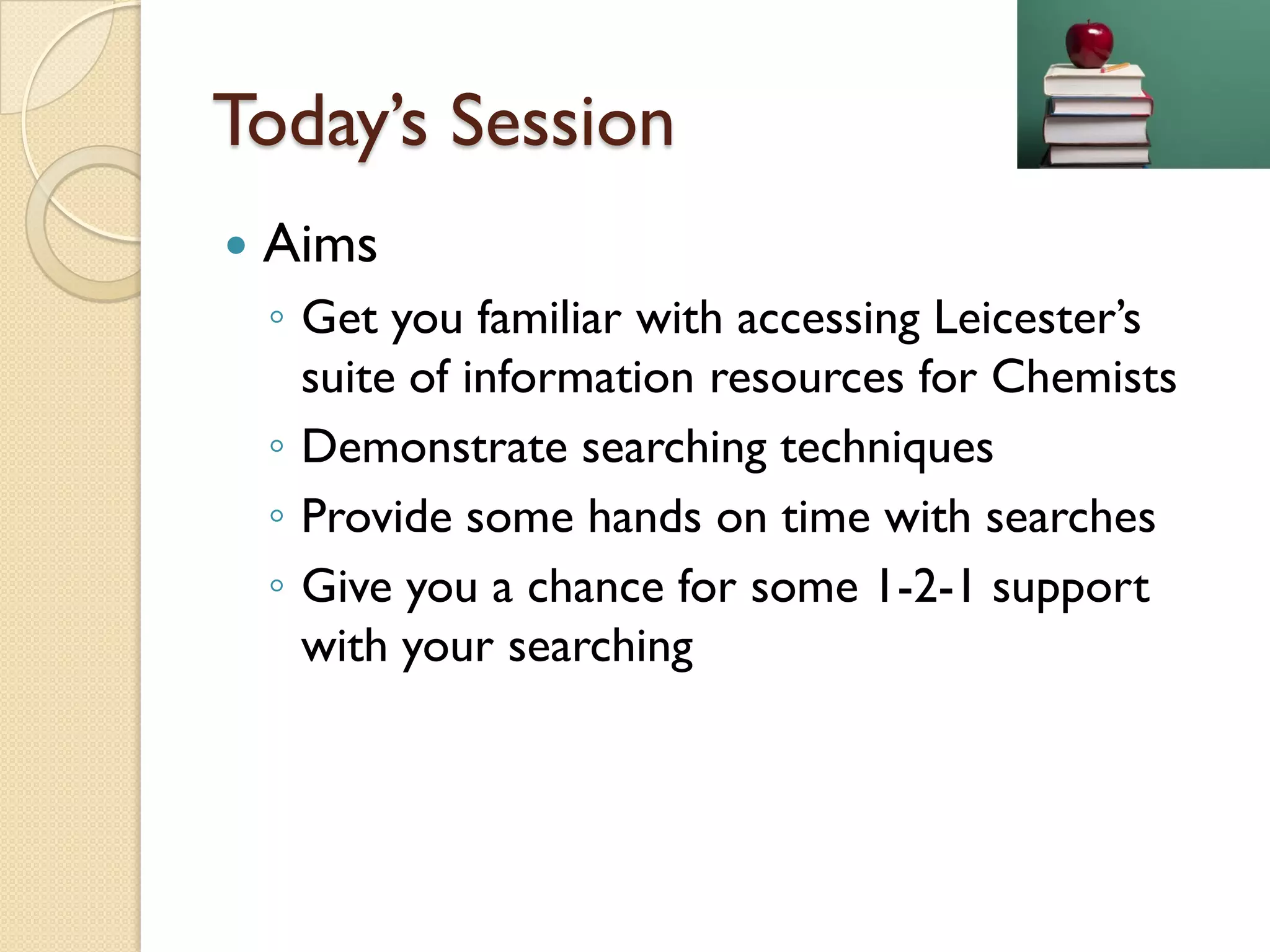 Information Resoruces For Chemists Nov08