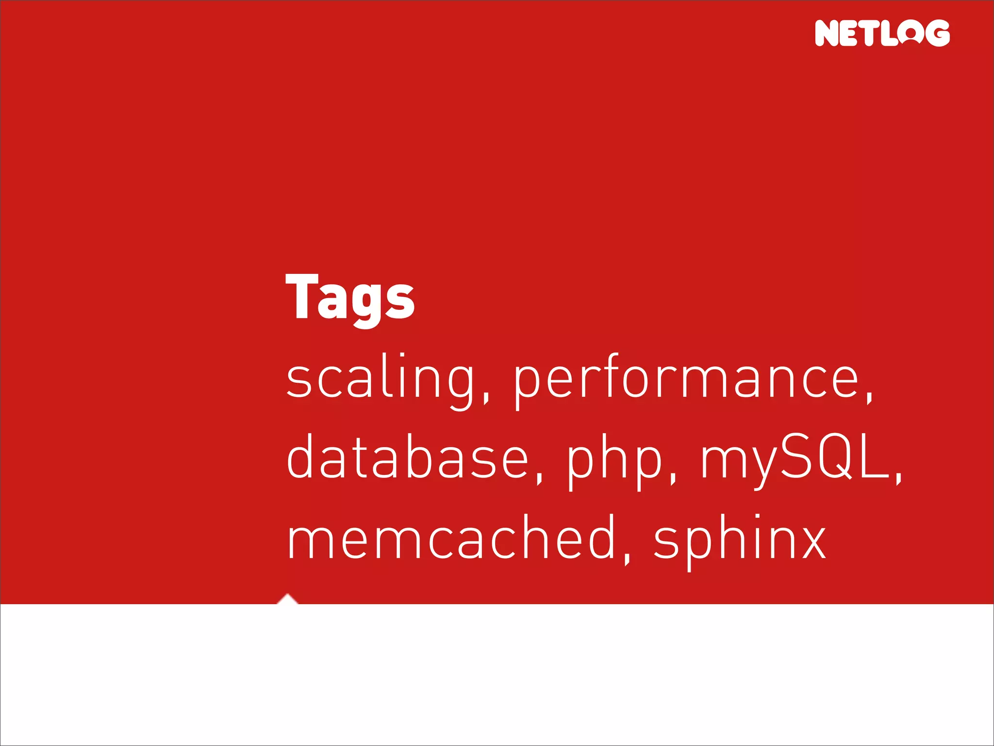 Database Sharding at Netlog