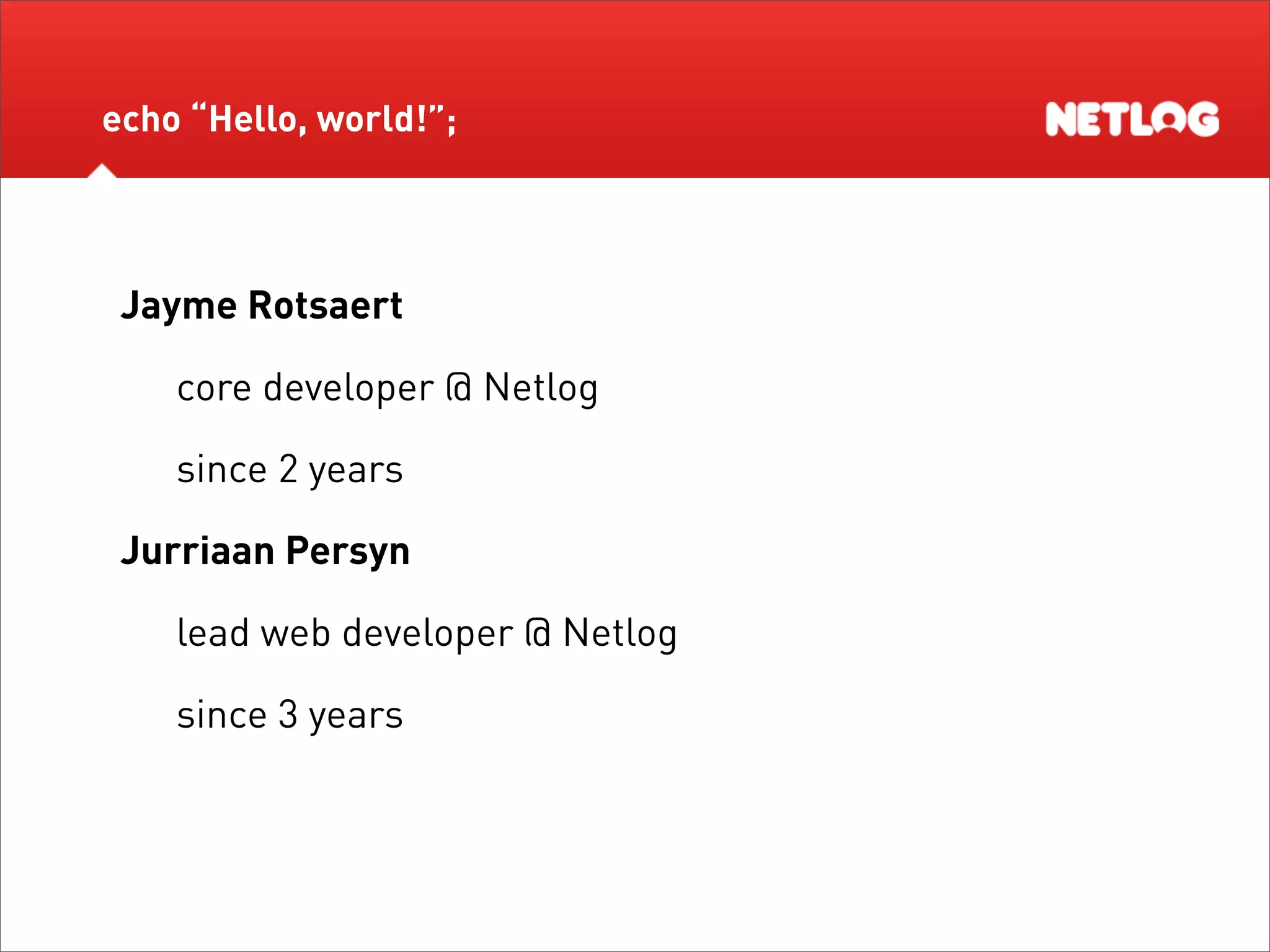 Database Sharding at Netlog