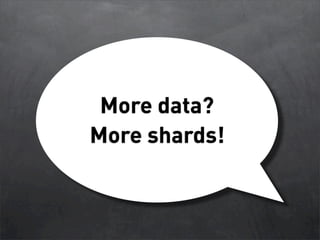Database Sharding at Netlog