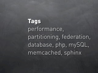 Database Sharding At Netlog