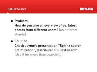 Database Sharding At Netlog