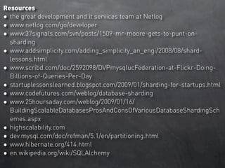 Database Sharding At Netlog