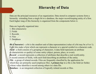 Character Field Record File Database Database-SQL -in computer appliacation of pharmcay | PDF